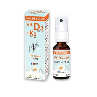 Vitaminas D3 + K2