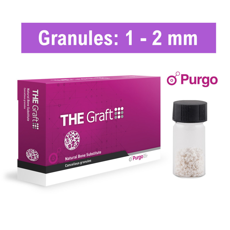 Purgo-The Graft : Xenoinjerto Porcino - GRÁNULOS 1-2mm