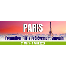 PRF training in Paris: April 31 & 1 2027